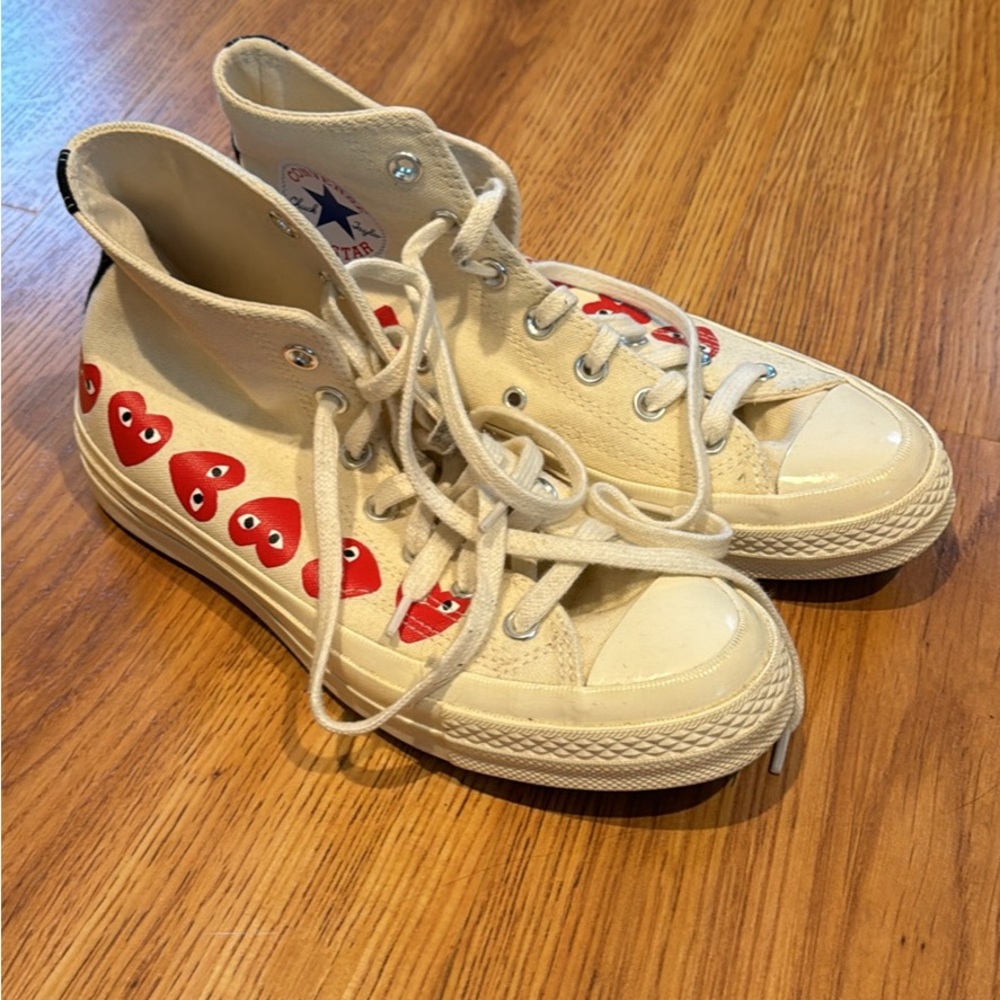 Cream Comme des Garcons Converse